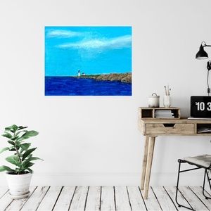 Original Acrylic Art on 16” x 20” Stretched Canvas